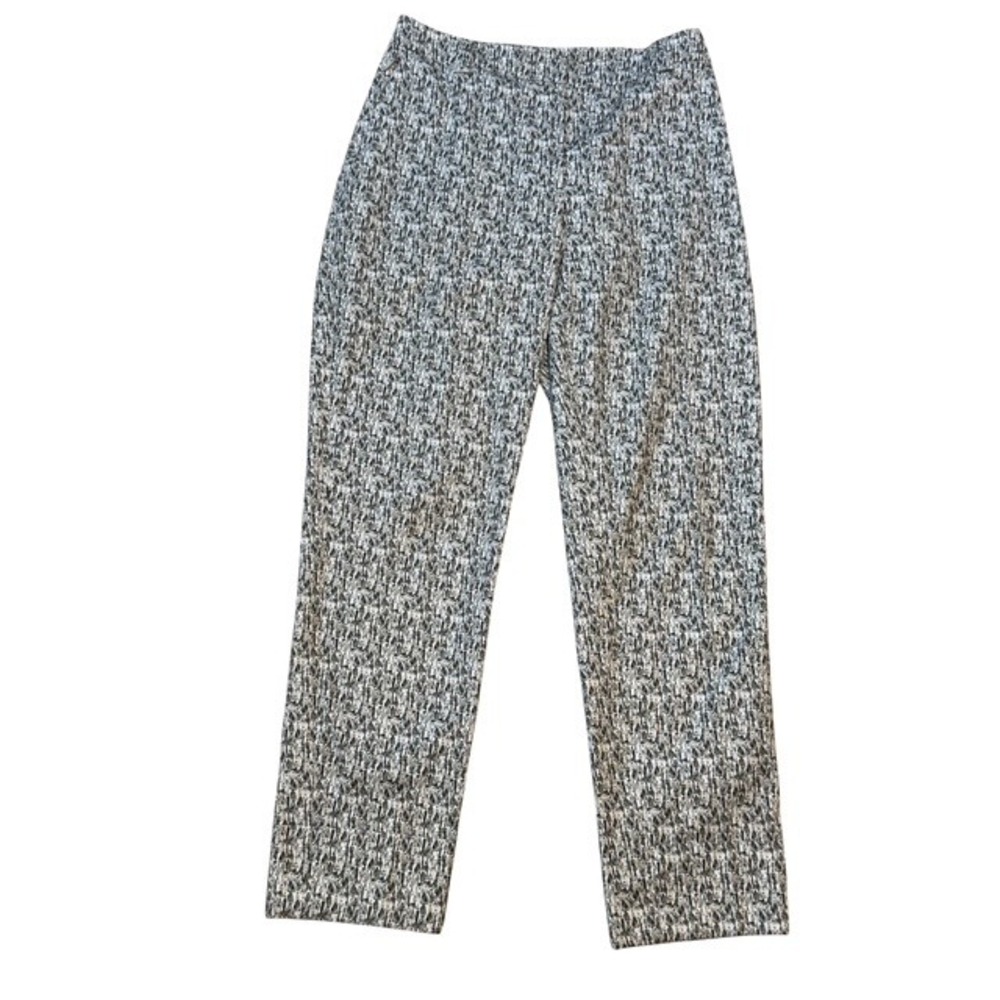Akris 100 Years Anniversary Edition Pants Size 6 Fashion Print Cotton Swiss Made
